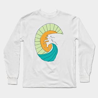 Great Wave Long Sleeve T-Shirt